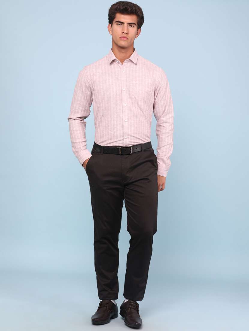 men self design long sleeves formal shirt - 22267486 -  Standard Image - 5