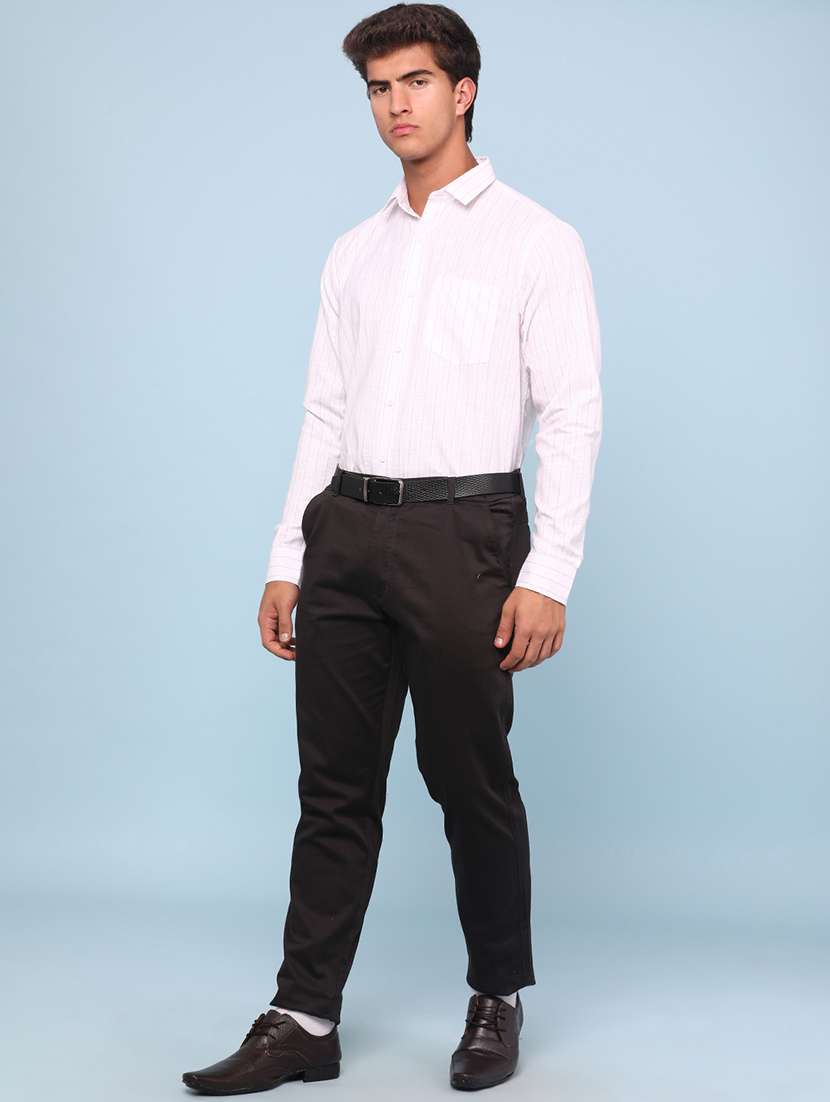 men printed long sleeves formal shirt - 22267487 -  Standard Image - 5