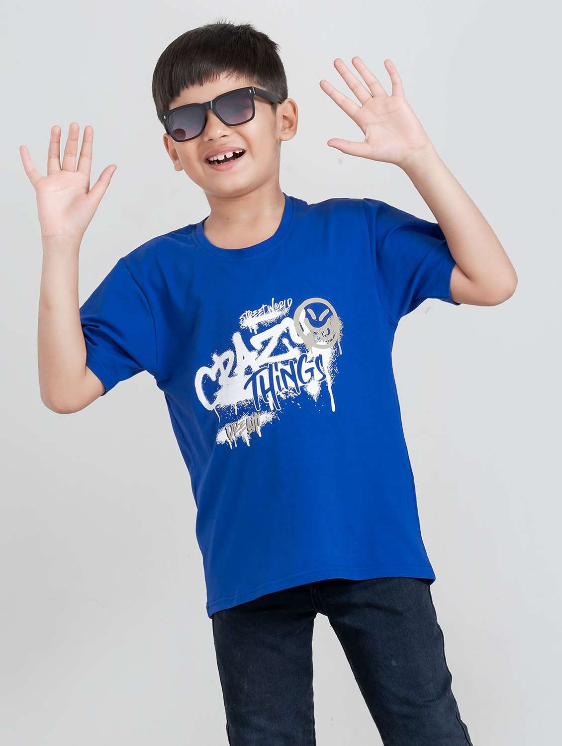 boys pack of 2 printed short sleeve t-shirt - 22267642 -  Standard Image - 5