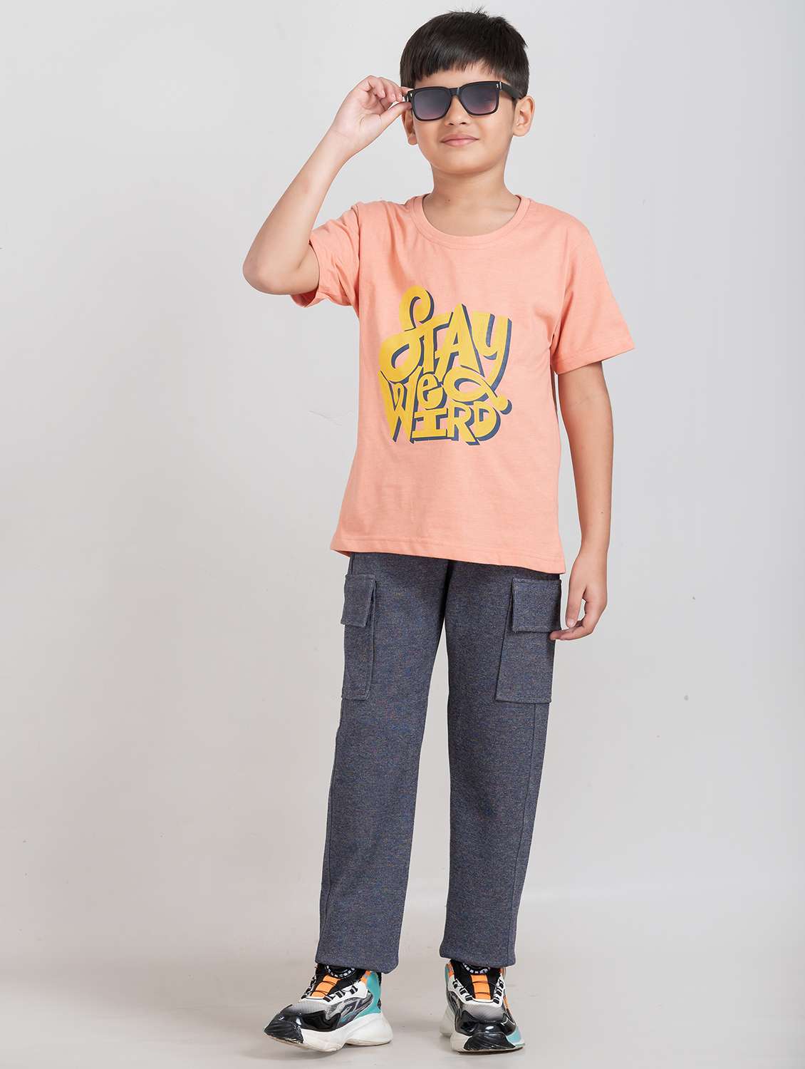 boys pack of 2 printed short sleeve t-shirt - 22267643 -  Standard Image - 5