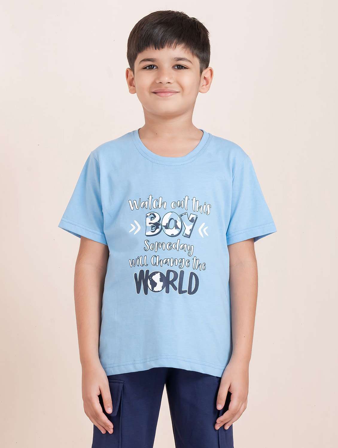 boys pack of 2 printed short sleeve t-shirt - 22267644 -  Standard Image - 5