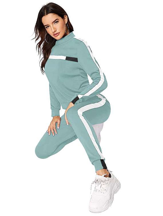 women tapered swearshirt and jogger co-ord set - 22268006 -  Standard Image - 5