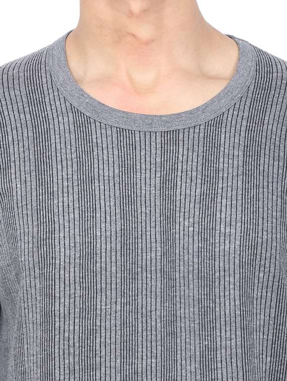 men round neck long sleeve thermal top - 22268032 -  Standard Image - 3