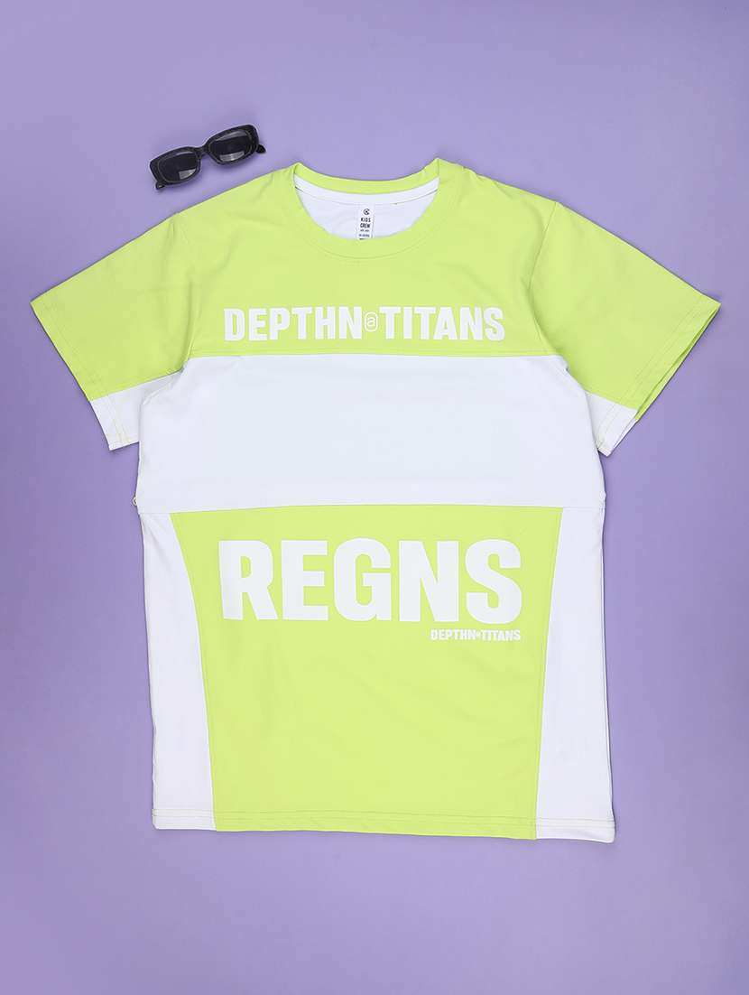 boys printed short sleeve t-shirt