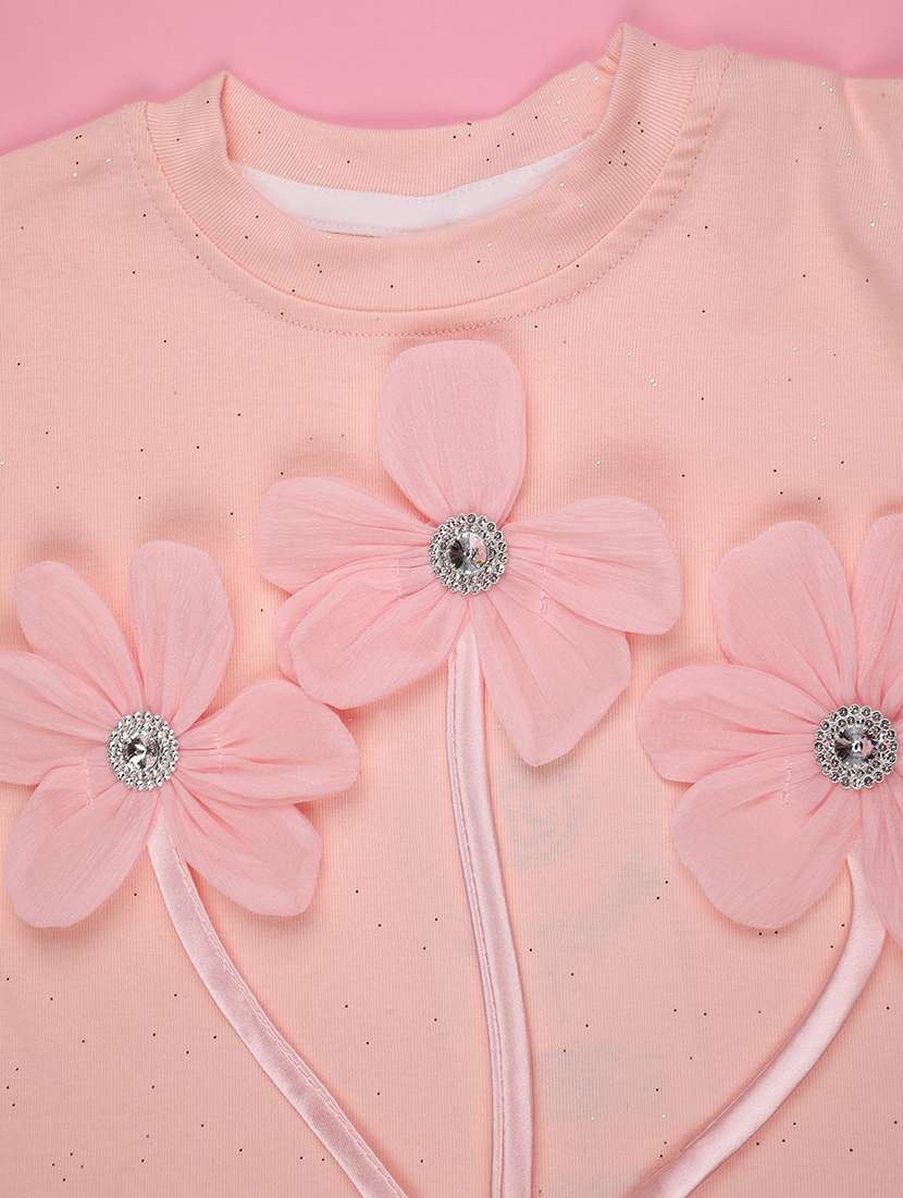 girls self designed short sleeve tee - 22268308 -  Standard Image - 3