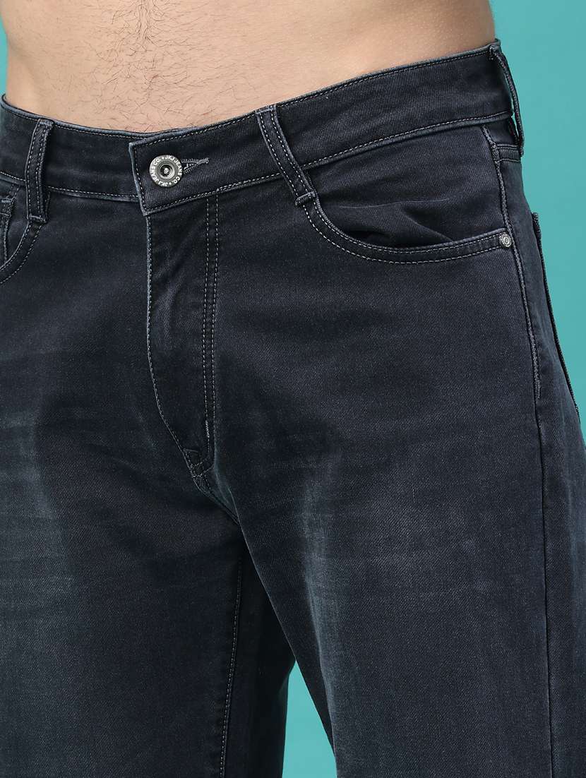 men washed mid rise full length jeans - 22268436 -  Standard Image - 5