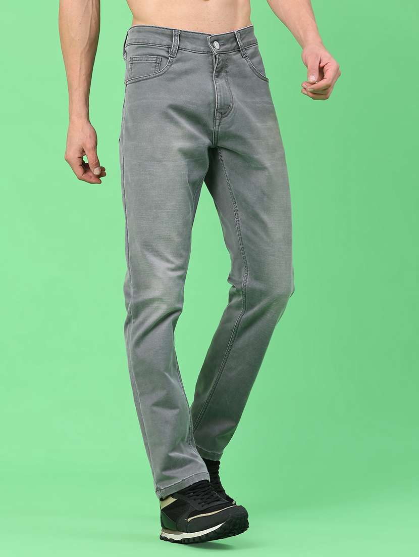 men washed mid rise full length jeans - 22268440 -  Standard Image - 3