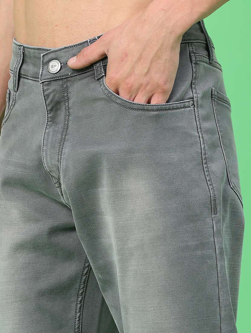 men washed mid rise full length jeans - 22268440 -  Standard Image - 5