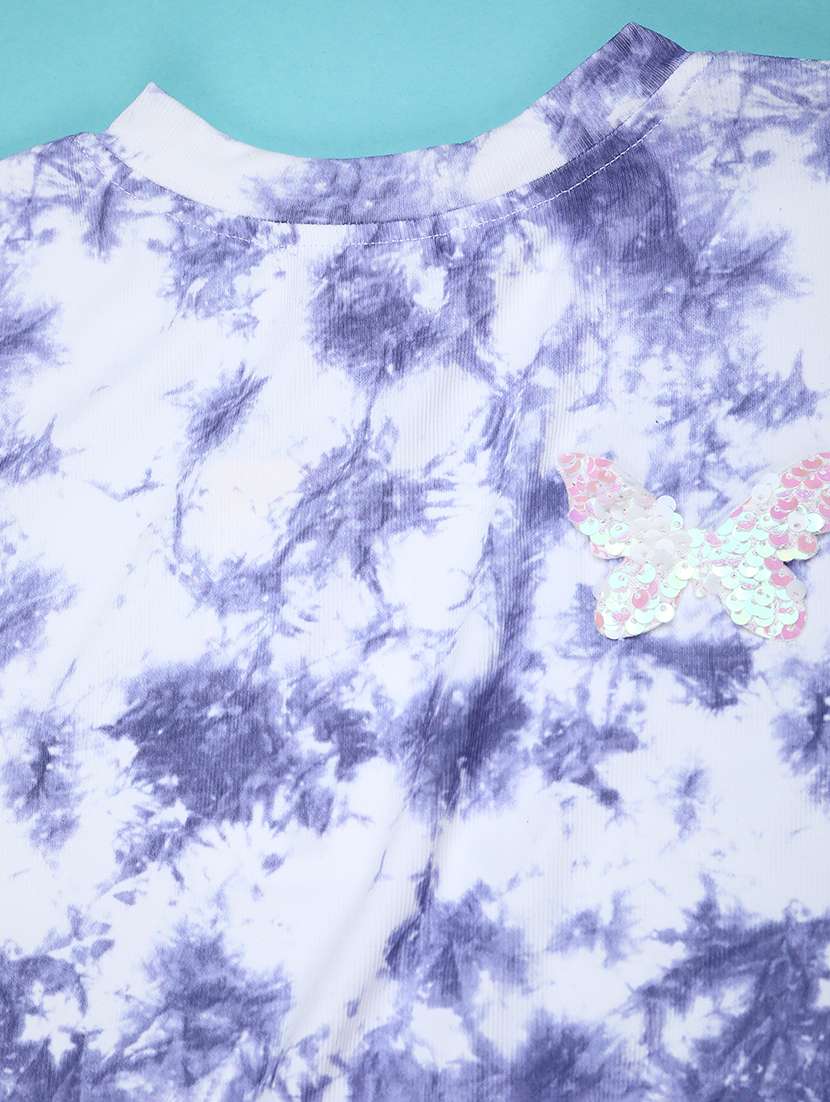 girls printed skirt & top co-ord set - 22268455 -  Standard Image - 3