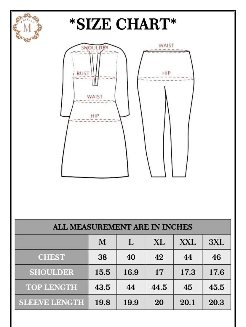 women solid with work three quarter sleeve straight kurta - 22268760 -  Standard Image - 5
