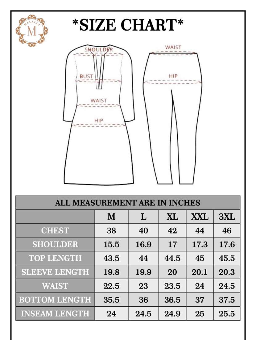 women solid with work long sleeve kurta palazzo set - 22268777 -  Standard Image - 5