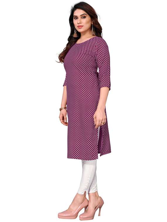 women pack of 6 printed straight kurta - 22269217 -  Standard Image - 3