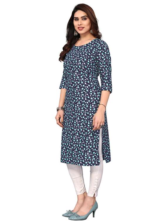 women pack of 6 printed straight kurta - 22269232 -  Standard Image - 3
