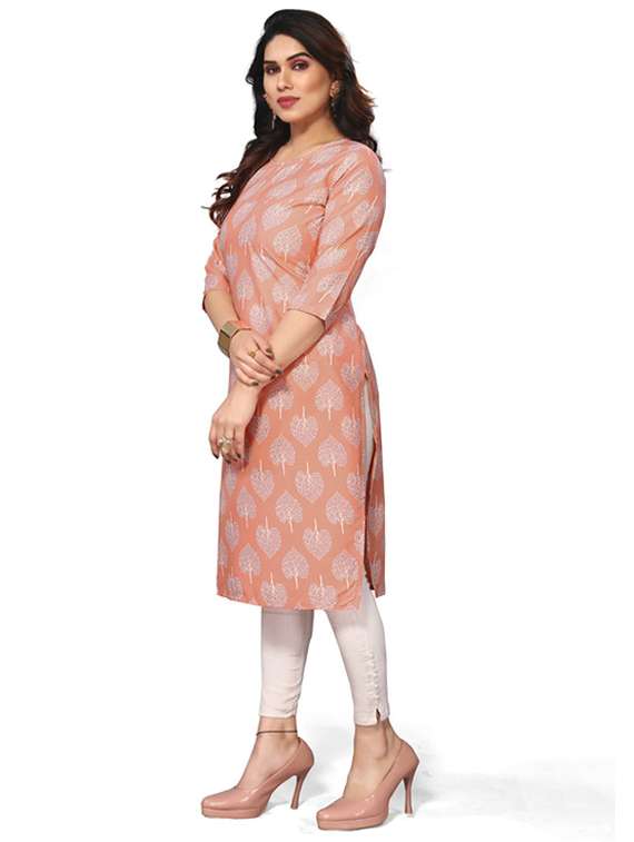 women pack of 6 printed straight kurta - 22269345 -  Standard Image - 3