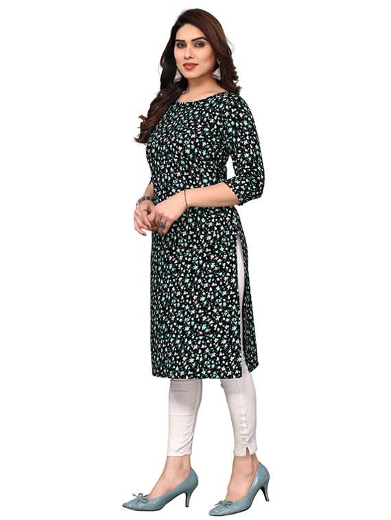 women pack of 6 printed straight kurta - 22269511 -  Standard Image - 3