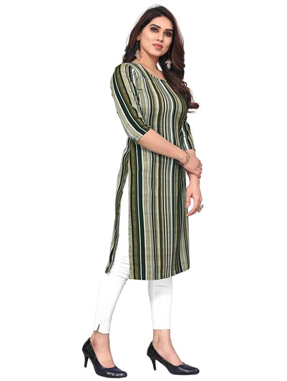 women pack of 6 printed straight kurta - 22269512 -  Standard Image - 3