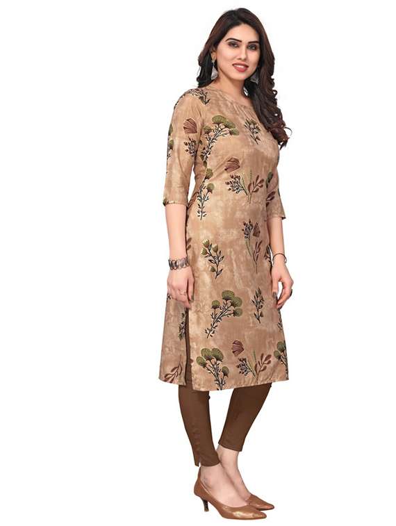 women pack of 5 printed straight kurta - 22269661 -  Standard Image - 3