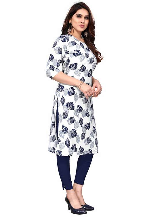 women pack of 3 printed straight kurta - 22270071 -  Standard Image - 3