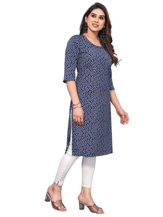 women pack of 3 printed straight kurta - 22270073 -  Standard Image - 3