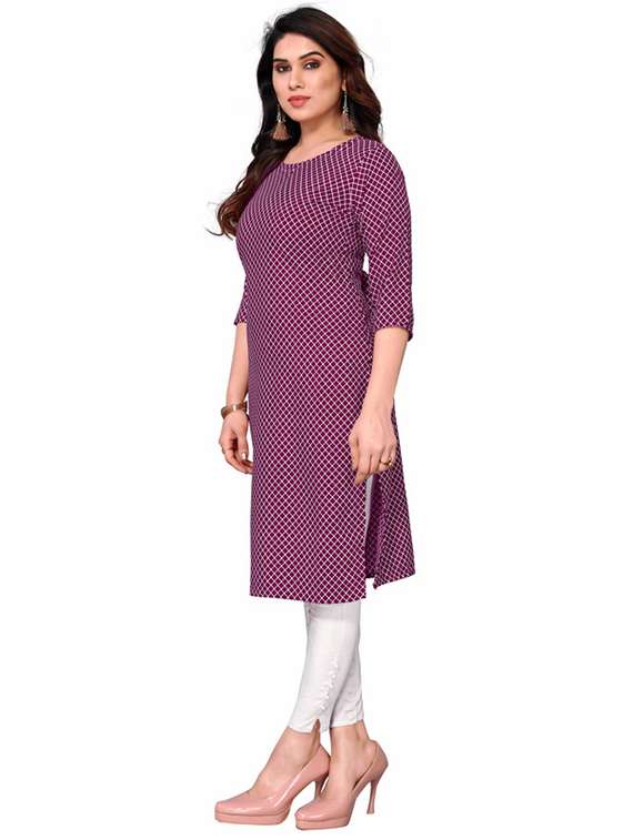 women pack of 3 printed straight kurta - 22270132 -  Standard Image - 3