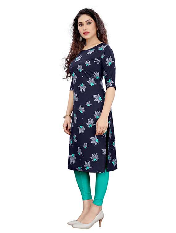 women pack of 3 printed straight kurta - 22270186 -  Standard Image - 3