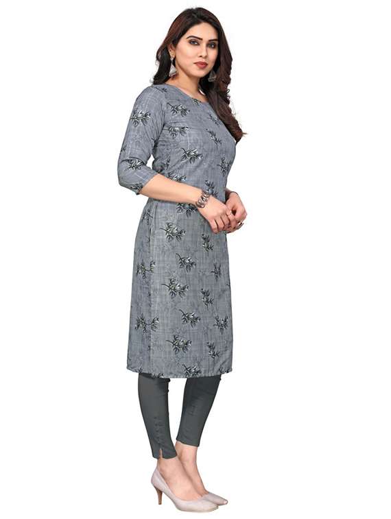 women pack of 3 printed straight kurta - 22270200 -  Standard Image - 3