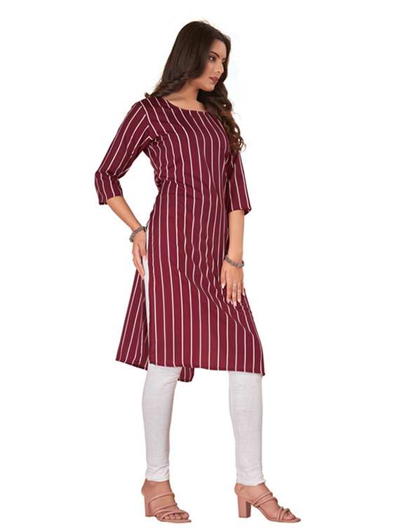 women pack of 3 printed straight kurta - 22270208 -  Standard Image - 3