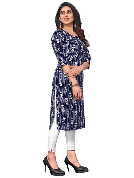 women pack of 3 printed straight kurta - 22270304 -  Standard Image - 3