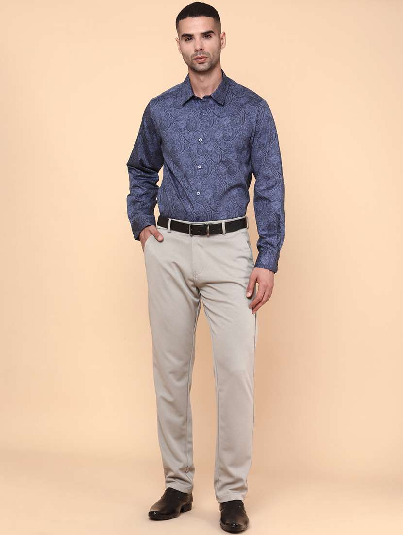 men purple cotton casual shirt - 22271199 -  Standard Image - 5