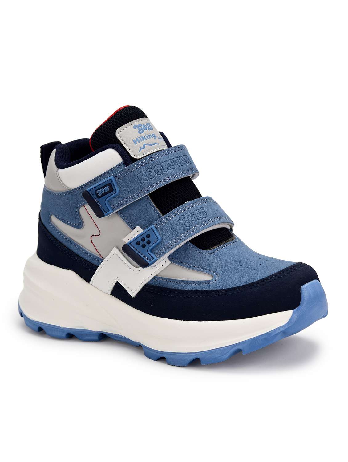 kids color blocked sports shoe