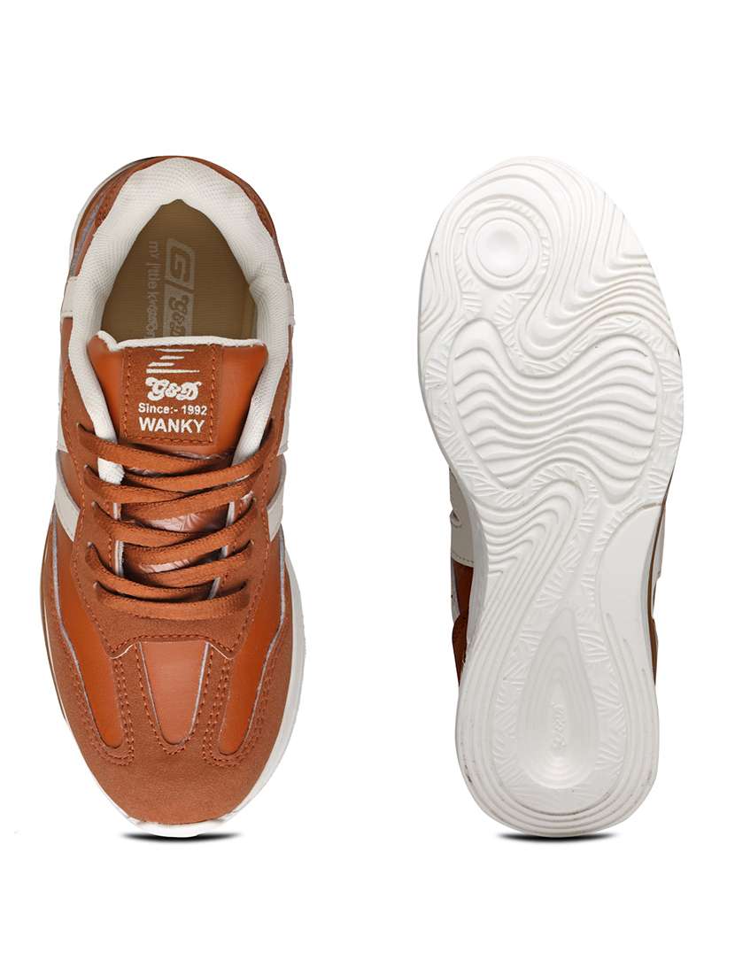 kids solid lace up sports shoe - 22271355 -  Standard Image - 5