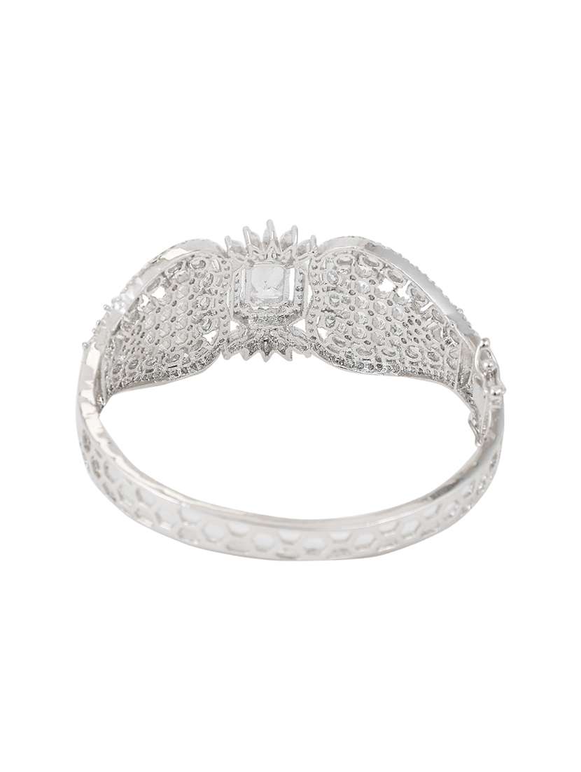 women cubic zirconia kada bracelet - 22271807 -  Standard Image - 5