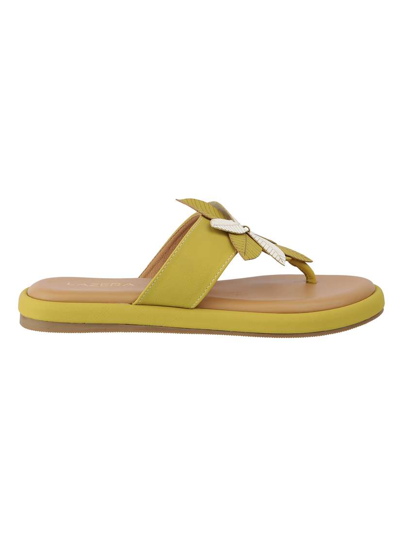 women solid slip on flat sandal - 22271952 -  Standard Image - 3