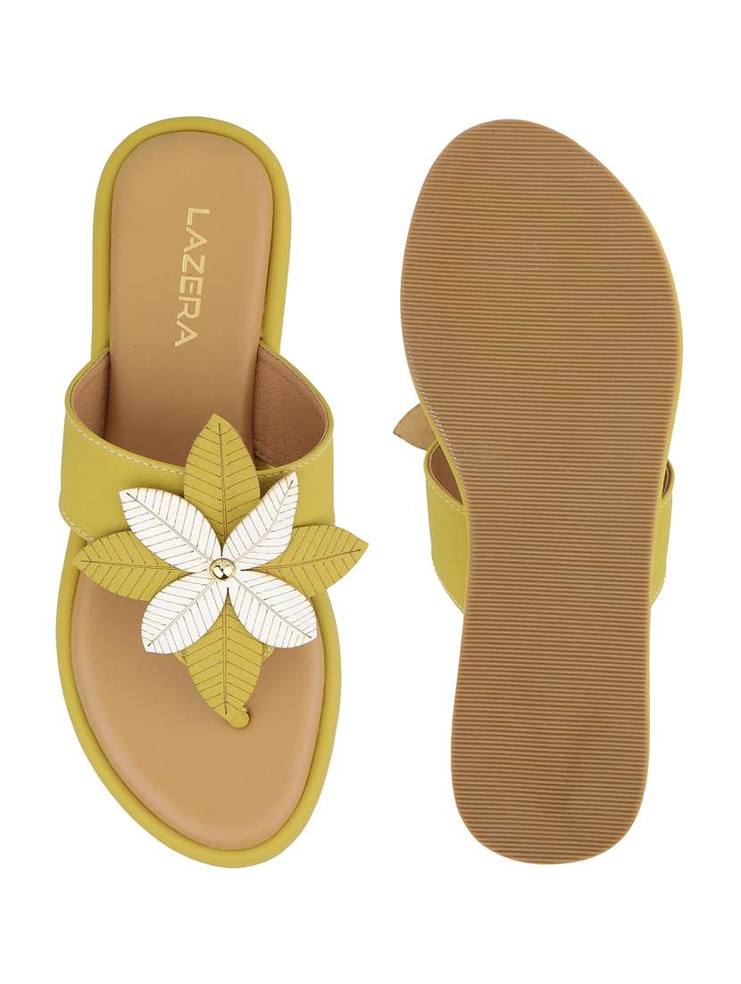 women solid slip on flat sandal - 22271952 -  Standard Image - 5