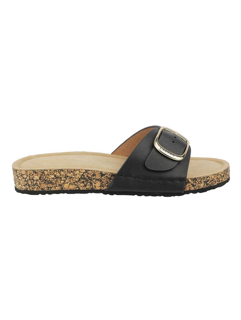 women solid slip on flat sandal - 22271953 -  Standard Image - 3