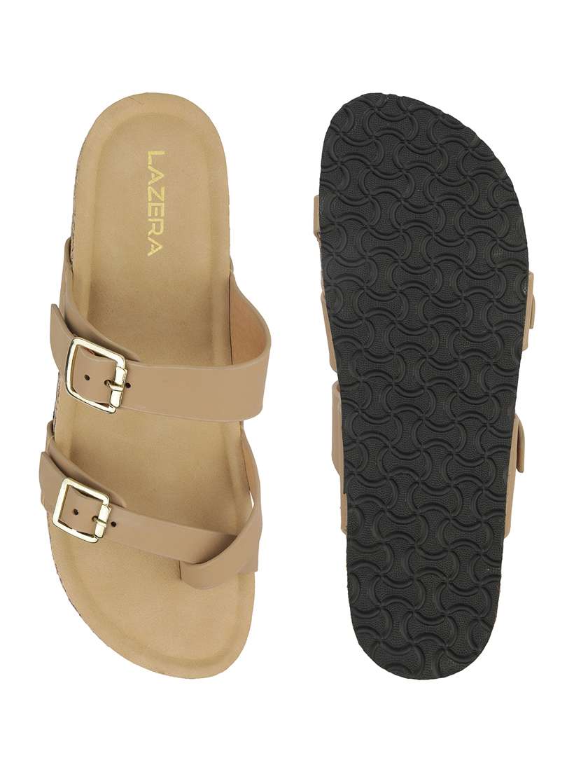 women solid toe separator flat sandal - 22271955 -  Standard Image - 5