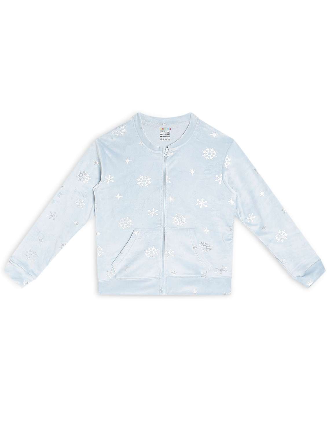 girls printed long sleeve sweatshirt