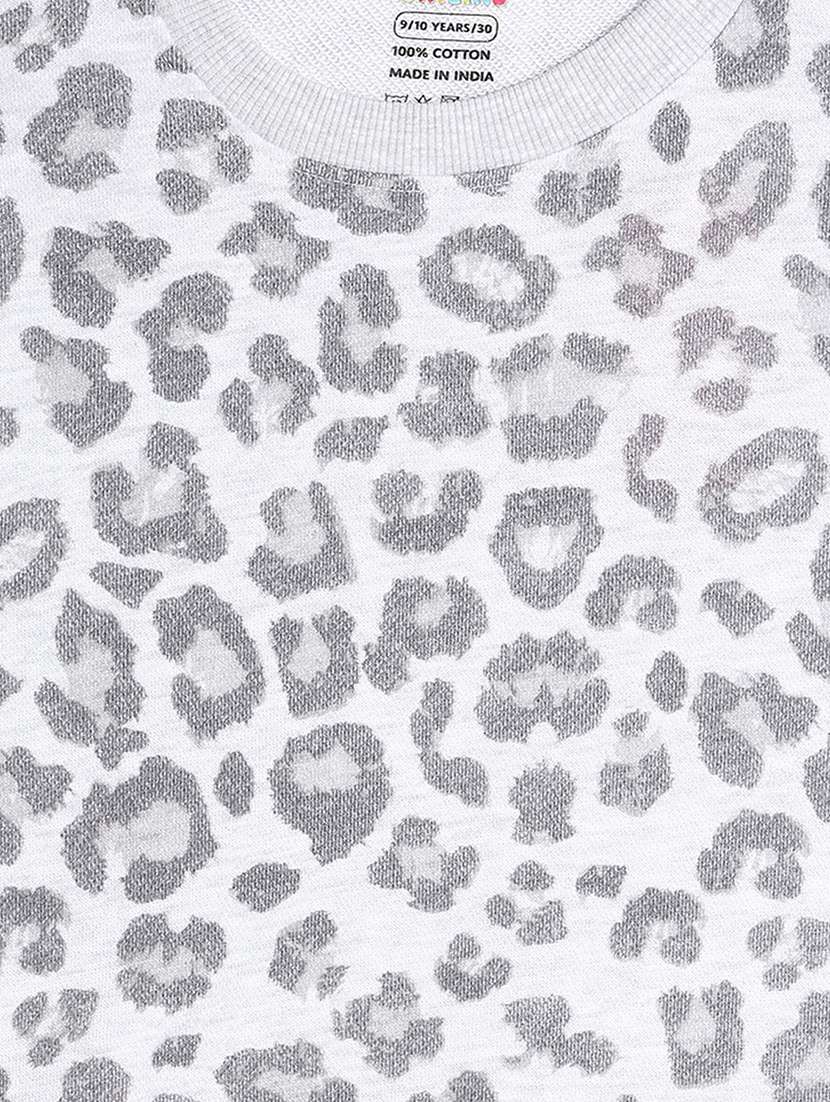 girls printed long sleeve sweatshirt - 22272001 -  Standard Image - 3