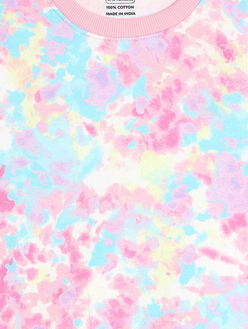 girls printed long sleeve sweatshirt - 22272003 -  Standard Image - 3