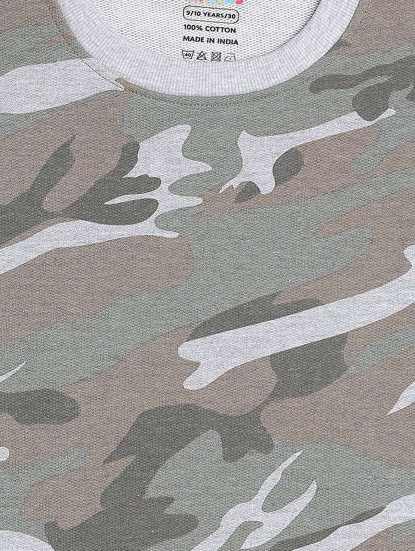 boys printed long sleeve sweatshirt - 22272004 -  Standard Image - 3