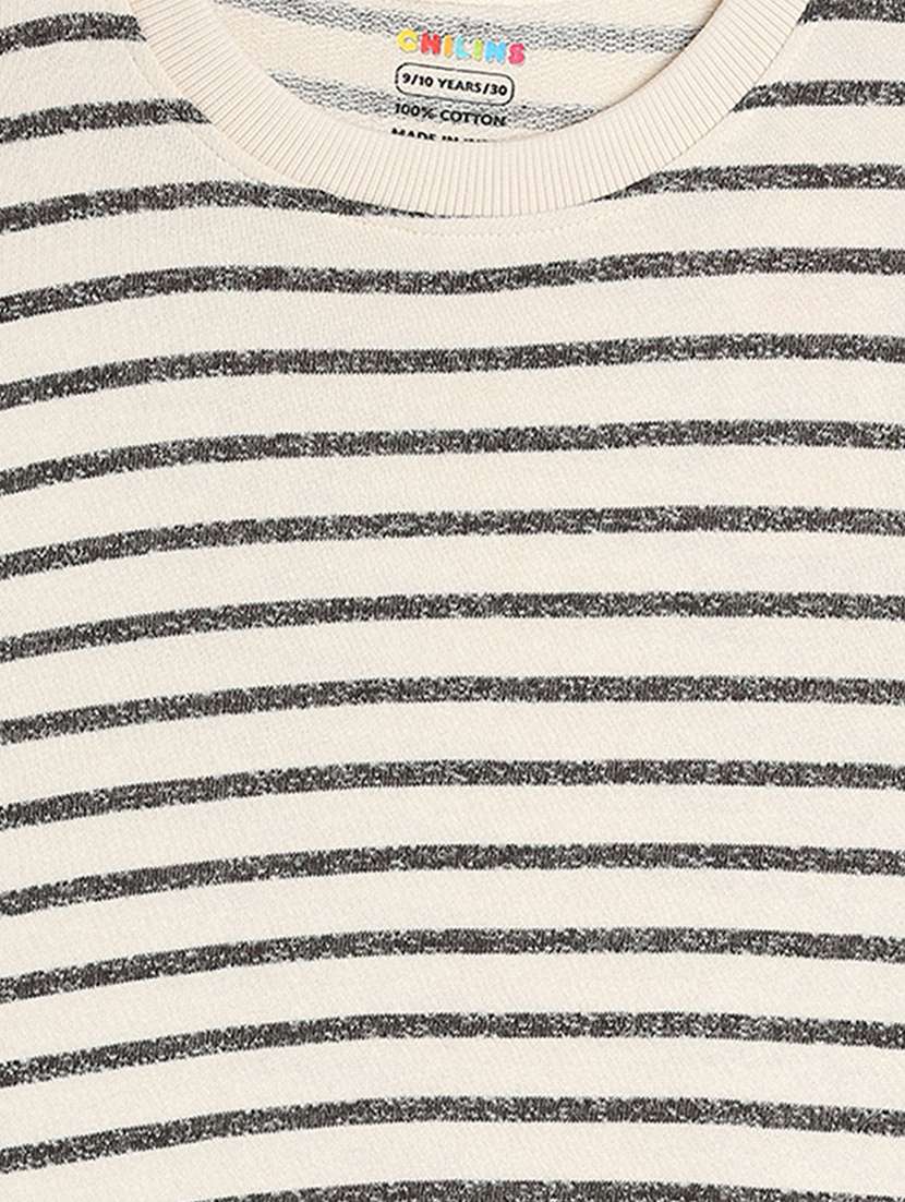 boys striped long sleeve sweatshirt - 22272006 -  Standard Image - 3