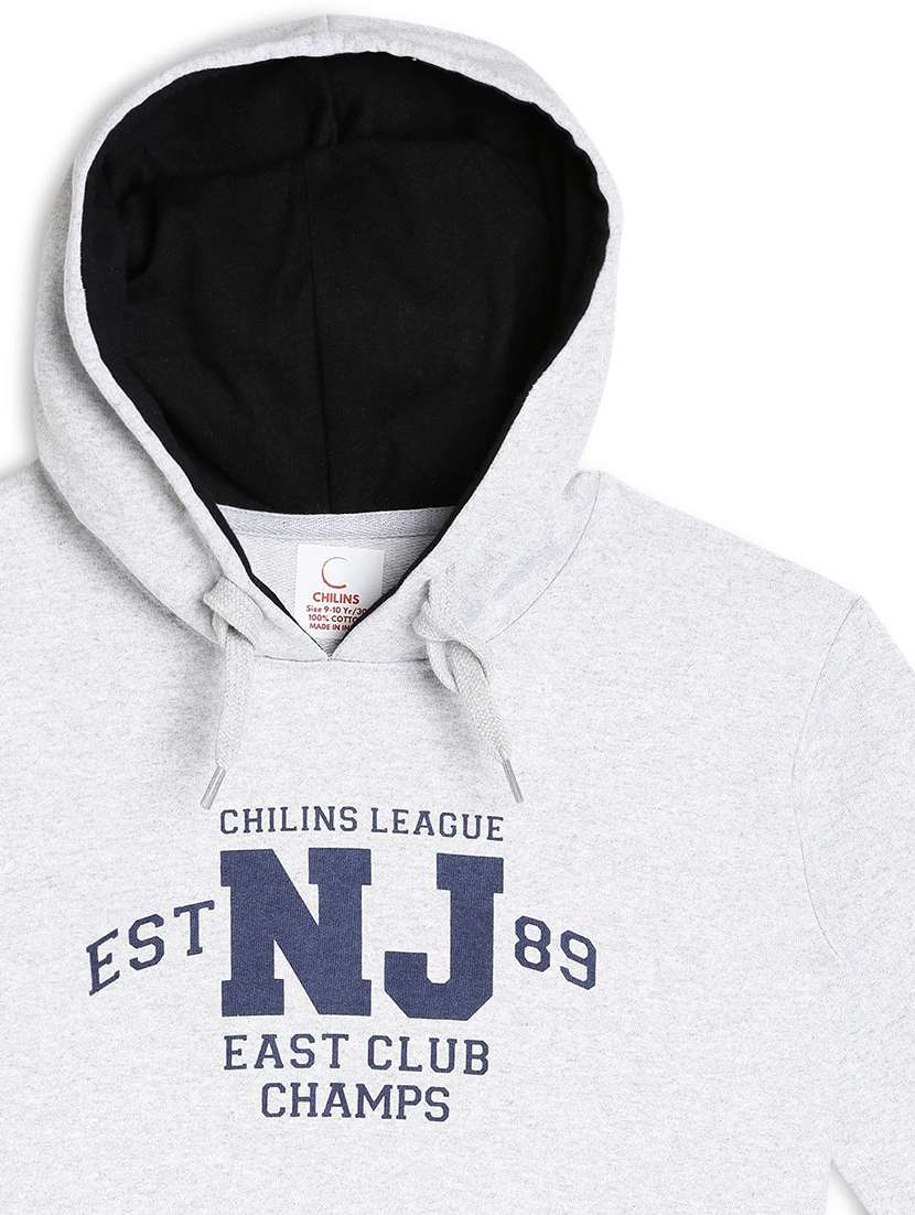 boys printed long sleeve hooded sweatshirt - 22272008 -  Standard Image - 3