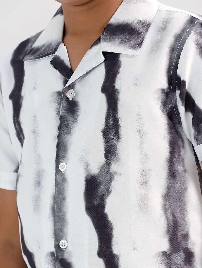 boys printed collared short sleeve shirt - 22272086 -  Standard Image - 3