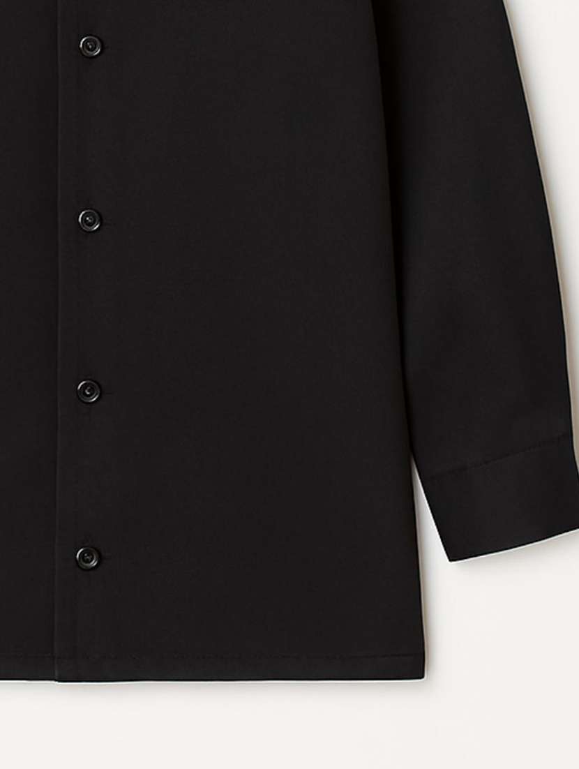 boys solid collared long sleeve shirt - 22272113 -  Standard Image - 3