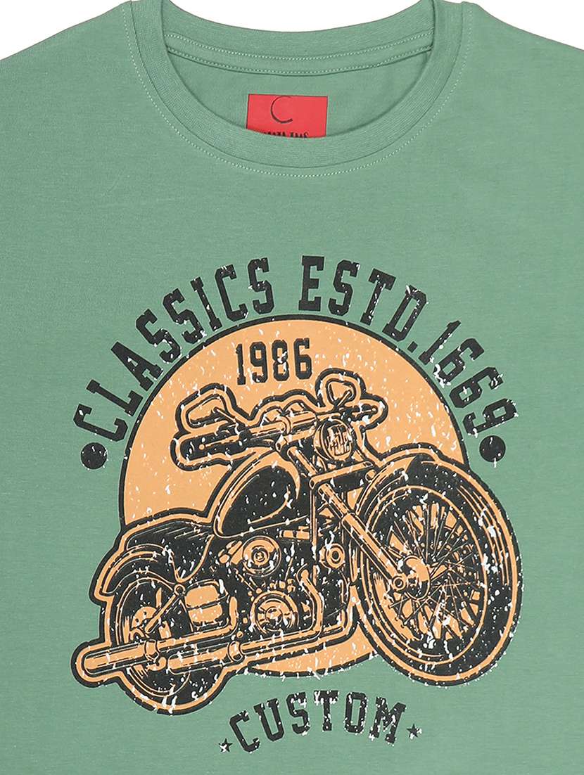 kids printed short sleeve t-shirt and shorts set - 22272147 -  Standard Image - 3