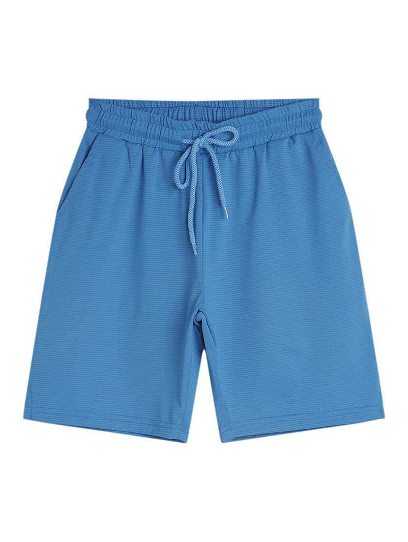 girls solid t-shirt and short set - 22272197 -  Standard Image - 3