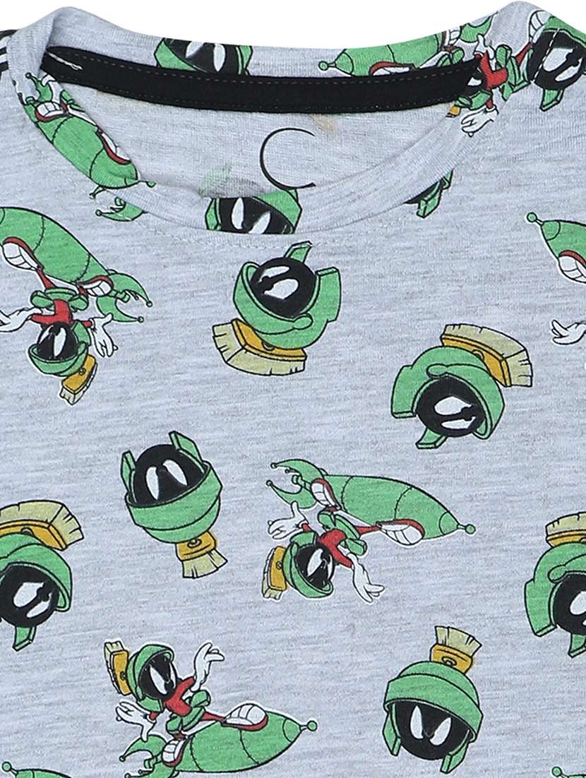 kids printed short sleeve t-shirt and shorts set - 22272205 -  Standard Image - 3