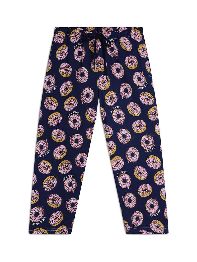 girls printed nightwear pyjama set - 22272220 -  Standard Image - 3