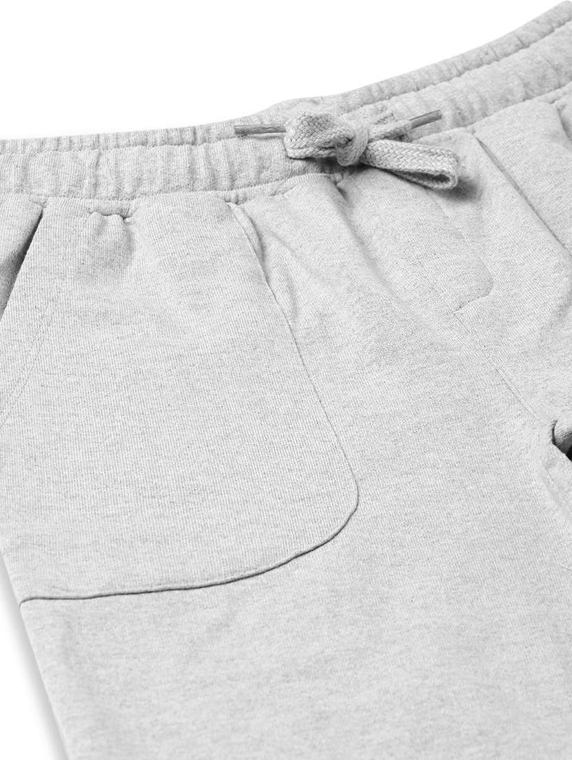 boys solid mid rise track pant - 22272261 -  Standard Image - 3