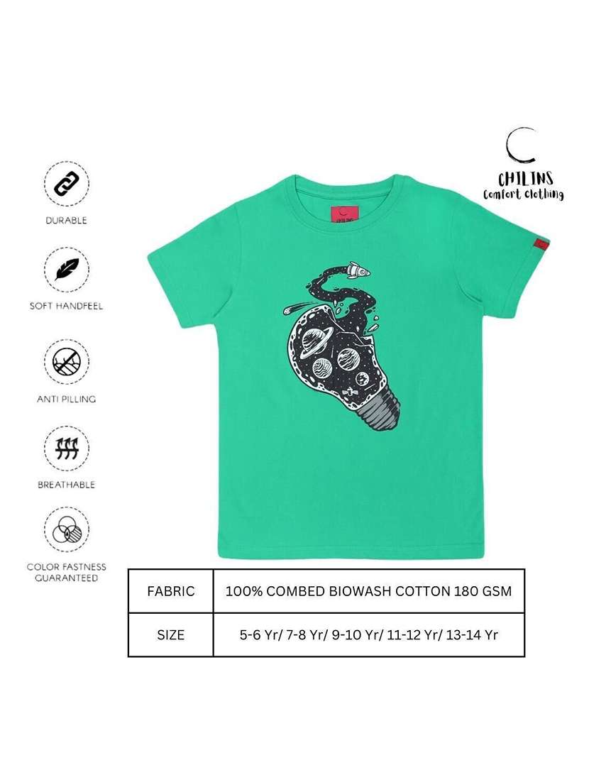 boys pack of 3 printed short sleeve t-shirt - 22272309 -  Standard Image - 3